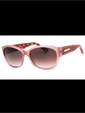 Juicy Couture Pink Gradient Sunglasses with Polka-Dot Temples